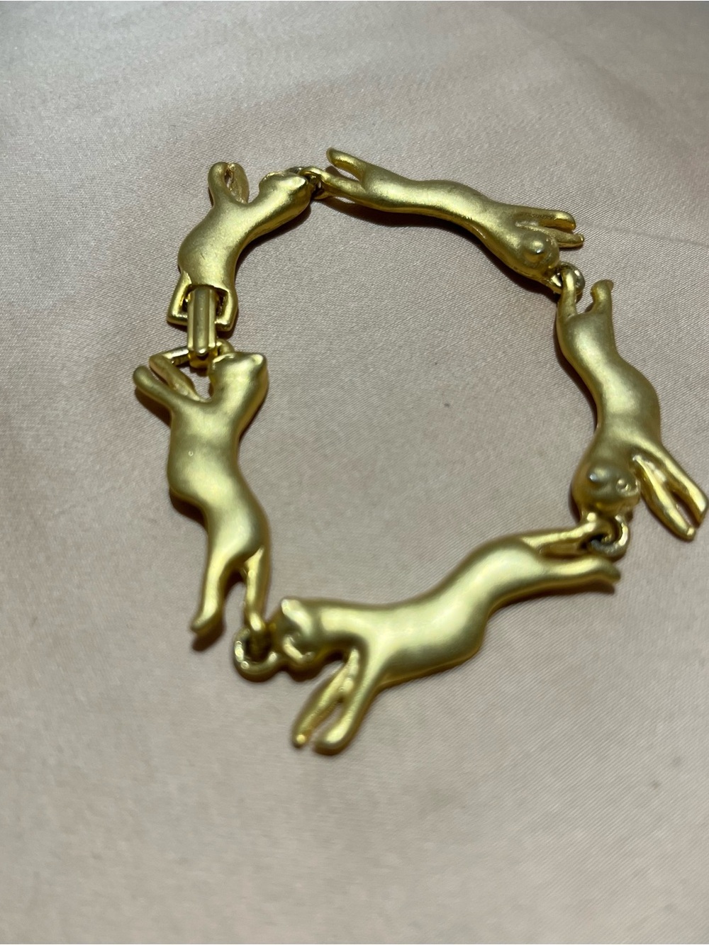 Gold Cat Link Bracelet - Women's Fashion Bracelet